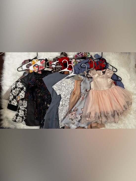 Janie and Jack Other - Bundle Baby to Girls 15 Dresses Lot Special Occasion Wardrobe Size 24M-4